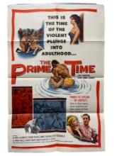 Vintage Original 1960 "The Prime Time" Movie Film Poster