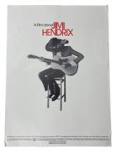 1973 Original Jimi Hendrix "Documentary" Music Concert Poster