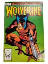 Wolverine #4 FRANK MILLER ART 1982 CHRIS CLAREMONT STORY