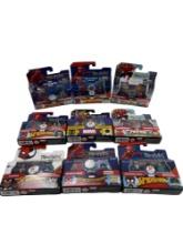 Marvel MiniMates Spiderman Sealed Figure Collection Lot