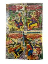 Amazing Spider-Man #157, 166, 168 & 170 Comic Book Lot