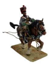 French Guard Mounted Toy Soilder Napoleonic Miniature Metal Figurine 1/30 Scale