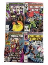 The Further Adventures of Indiana Jones #2-5 Marvel Comic Books