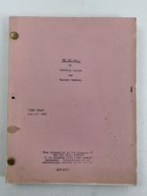 The Big Chill Screenplay First Draft 1982 Movie Script