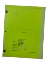 Taxi Driver Combined Continuity Screenplay Movie Script 1976