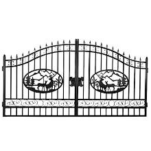 20ft Bi-parting Wrought Iron Gate