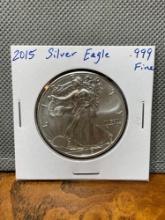1oz 2015 Silver Eagle .999 Fine