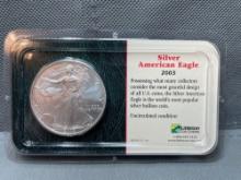 1oz 2003 Silver Eagle .999 Fine