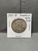 1951-D Franklin Half