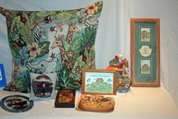 Noahs Ark Pillow and Pictures