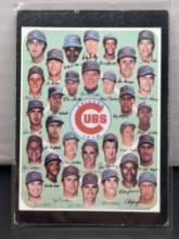 Chicago Cubs Team Card 1971 Topps #502