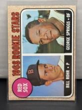Bill Rohr George Spriggs 1968 Topps Rookie RC #314