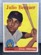 Julio Becquer 1958 Topps #458