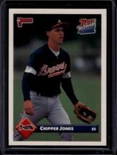 Chipper Jones 1993 Donruss Rated Rookie RC #721