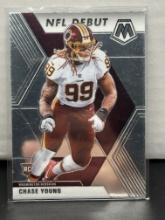 Chase Young 2020 Panini Mosaic NFL Debut Rookie RC #272