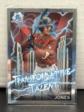 Druw Jones 2023 Bowman Chrome Transformative Talent Insert #TT-3