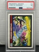X-Men vs. Avengers Famous Battles 1990 Marvel Universe PSA 7 NM #99