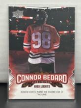 Connor Bedard 2023-24 Upper Deck Connor Bedard Collection Rookie RC #19
