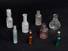 Antique Apothecary Bottles, 19th C.