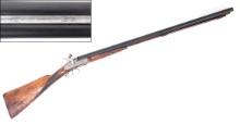 London Double Barrel Shotgun, signed P. Hughes