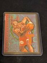 1995-96 Skybox NBA Hoops Basketball JERRY STACKHOUSE, HOT LIST Sixers Insert #1