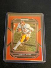 112/299 SP 2023 Panini Prizm Charles White #14 Red RC Cleveland Browns/LA Rams