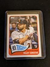 2023 Topps Archives Riley Greene #113 RC Rookie card Detroit Tigers