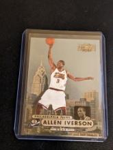 1997 97-98 Metal Universe Allen Iverson #26, Philadelphia 76ers, HOF