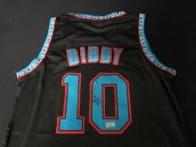 MIKE BIBBY SIGNED GRIZZLIES JERSEY COA