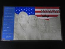 Trump Signed Vision 3D Poster Direct COA