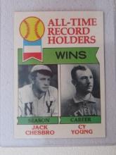 1979 TOPPS ALL TIME RECORD HOLDERS CY YOUNG