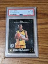 Kevin Durant 2007 Topps EX-MT 6 PSA GRADED card