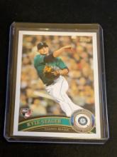 2011 Topps Update US308 Kyle Seager rookie RC card Mariners