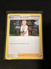 Pokemon card Trainer professor's research card holo rare