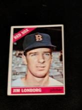 1966 Topps Jim Lonborg #93 vintage baseball card Boston Red Sox