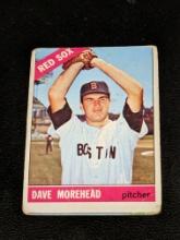 1966 Topps Dave Morehead Boston Red Sox Vintage Baseball Card #135