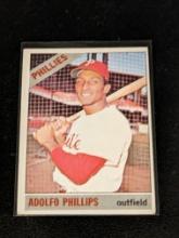 1966 Topps Baseball #32 Adolfo Phillips Philadelphia Phillies Vintage