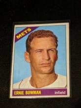 1966 Topps Baseball Ernie Bowman #302 New York Mets Vintage Card