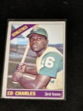 1966 Topps SEMI HIGH #422 ED CHARLES Vintage