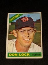 1966 Topps Don Lock Washington Senators Vintage Baseball Card #165