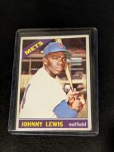 1966 Topps #282 Johnny Lewis Vintage New York Mets Baseball Card