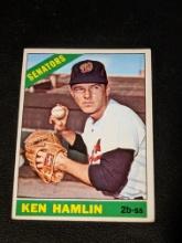 1966 Topps #69 Ken Hamlin Washington Senators