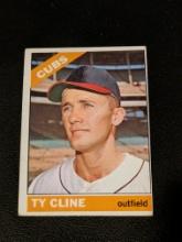 1966 Topps Ty Cline Chicago Cubs Vintage Baseball Card #306
