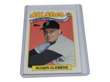Roger Clemens Baseball Trading Card