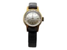 FEATURE Omega Ladymatic Vintage Ladies Watch Leather band, Swiss- Runs!
