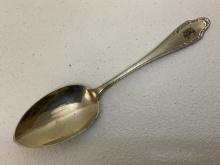 WWII NAZI GERMANY WELLNER ALPACCA SS MARKED DINNER SPOON