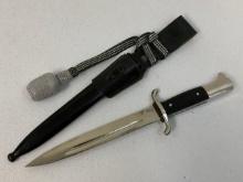 THIRD REICH GERMANY DRESS FIREMEN BAYONET TYPE DAGGER