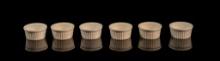 Set of 6 Vintage Porcelain Ramekins, CAC China