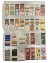 Rare Vintage Matchbook Cover Art | Empty Matchbooks