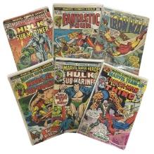 Lot of 6 | Vintage Marvel Comic Book Collection